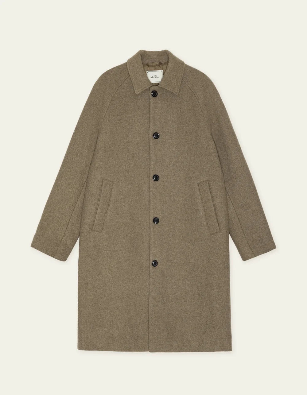 SOLID WOOL COAT
