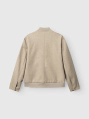 GABMATHEO PLAIN BOMBER JACKET