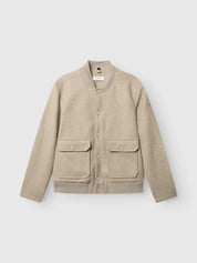 GABMATHEO PLAIN BOMBER JACKET