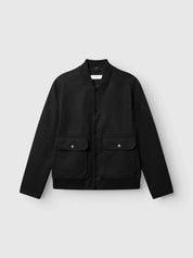 GABMATHEO PLAIN BOMBER JACKET