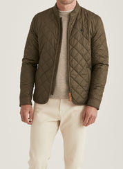 TEDDY QUILTED JACKET 75 OLIVE