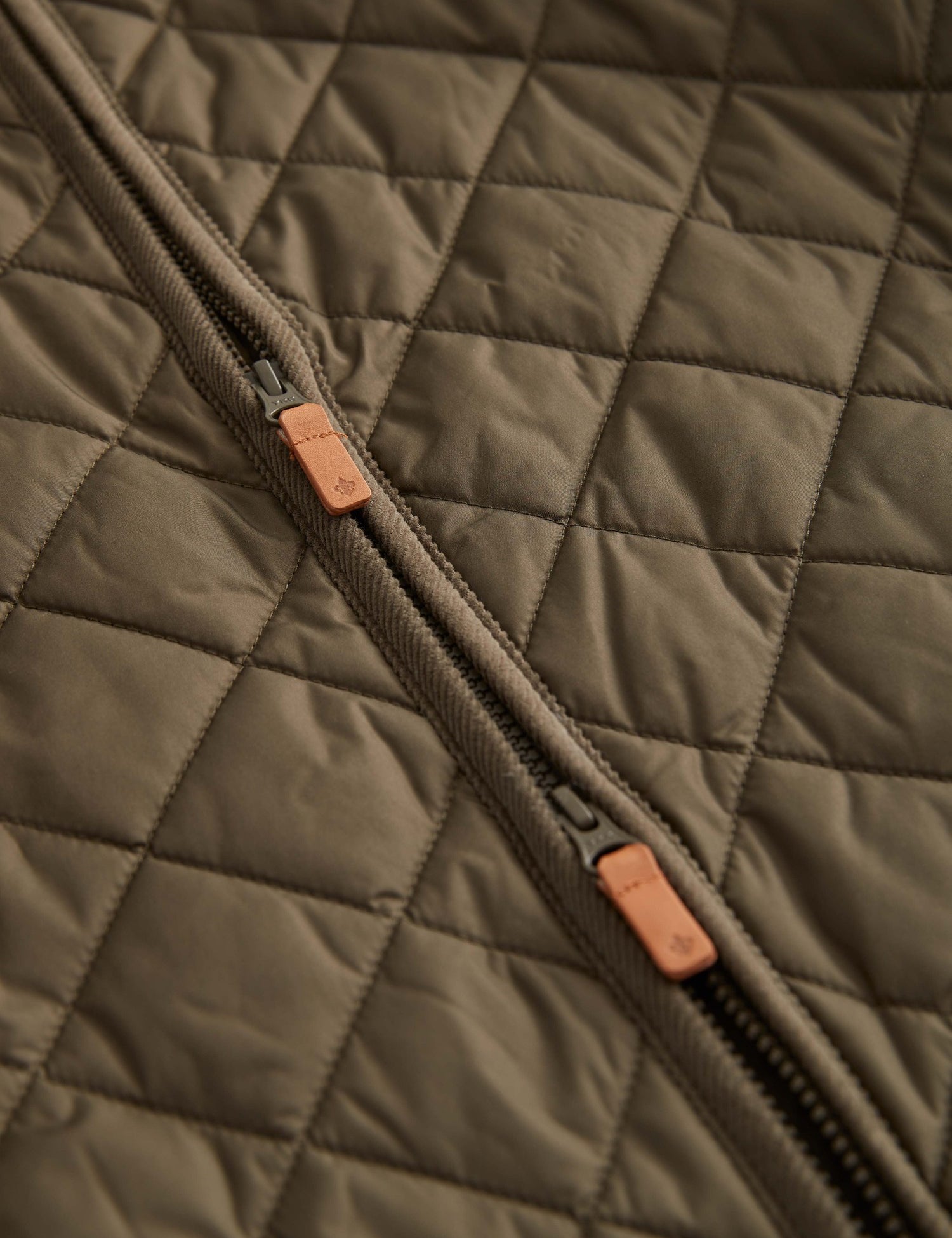 TEDDY QUILTED JACKET 75 OLIVE