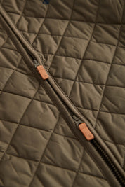 TEDDY QUILTED JACKET 75 OLIVE