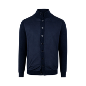 JACKET KNITTED HYBRID BUTTONED ALCANTARA