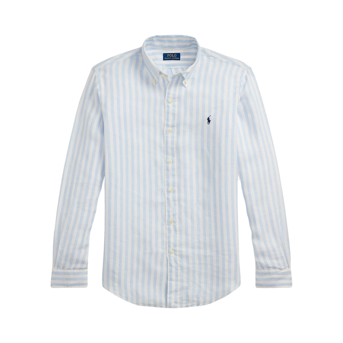 Cubdppcs-Long Sleeve-Sport Shirt - 003 OFFICE BLUE/WHITE