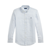 Cubdppcs-Long Sleeve-Sport Shirt - 003 OFFICE BLUE/WHITE