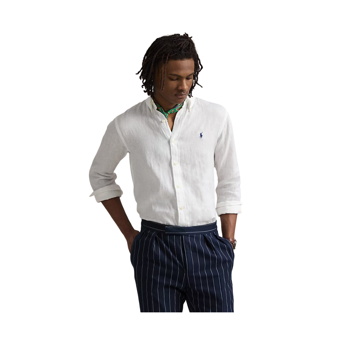 Cubdppcs-Long Sleeve-Sport Shirt - 003 CERAMIC WHITE