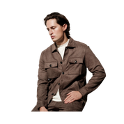 Denki Overshirt - 21 BROWN