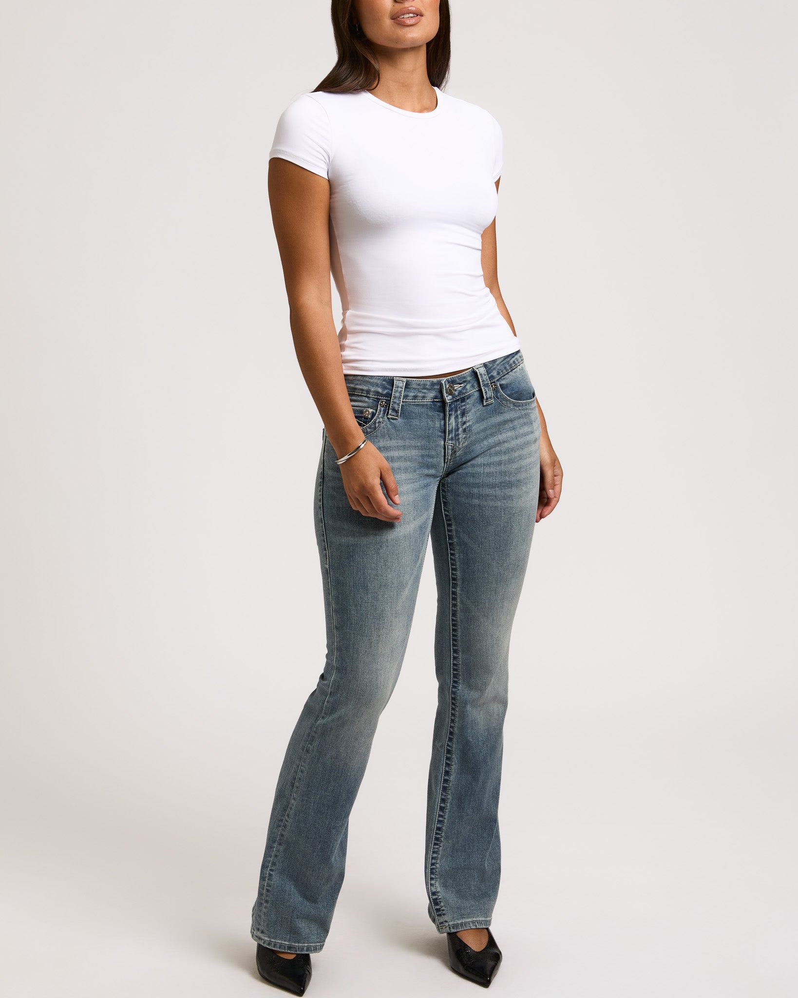 BECCA LOW RISE BOOTCUT PEAKSPOT