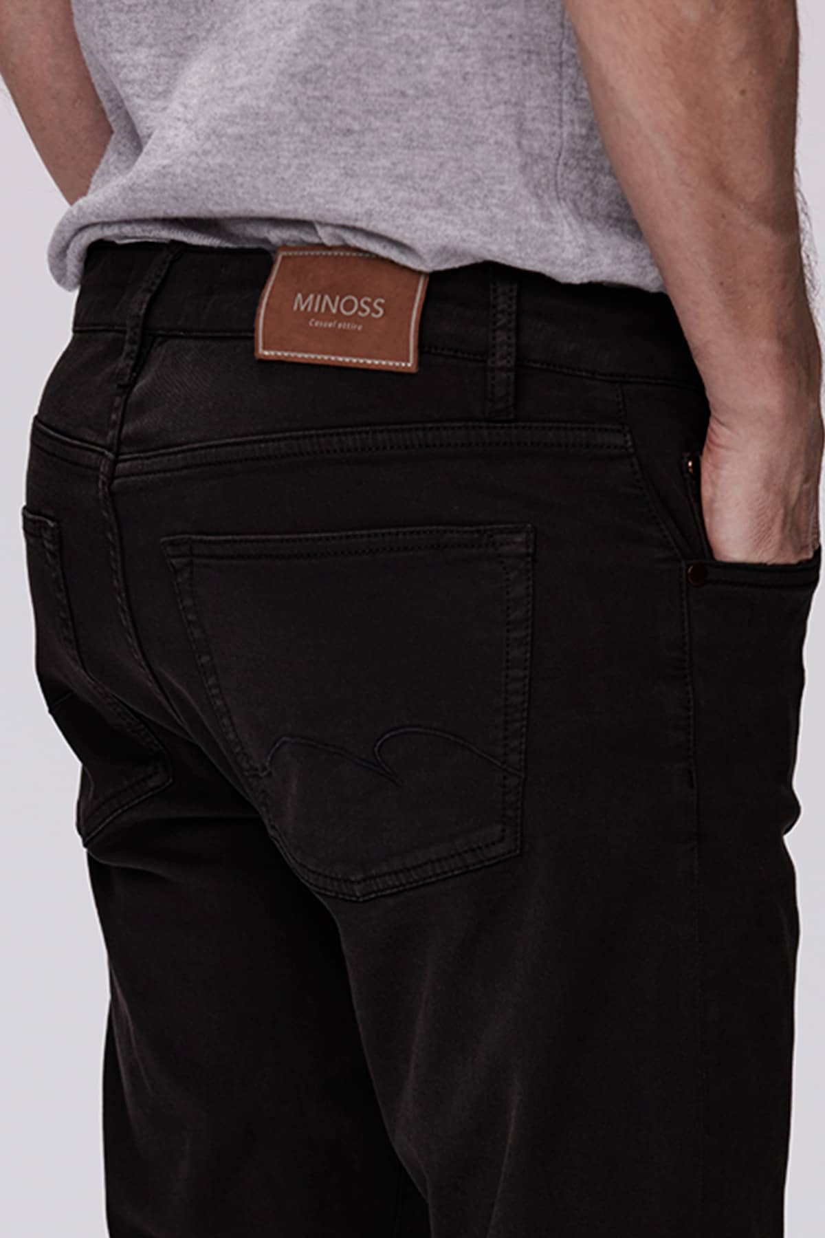 Minoss 5-Pkt Clyo Stretch 001 Black