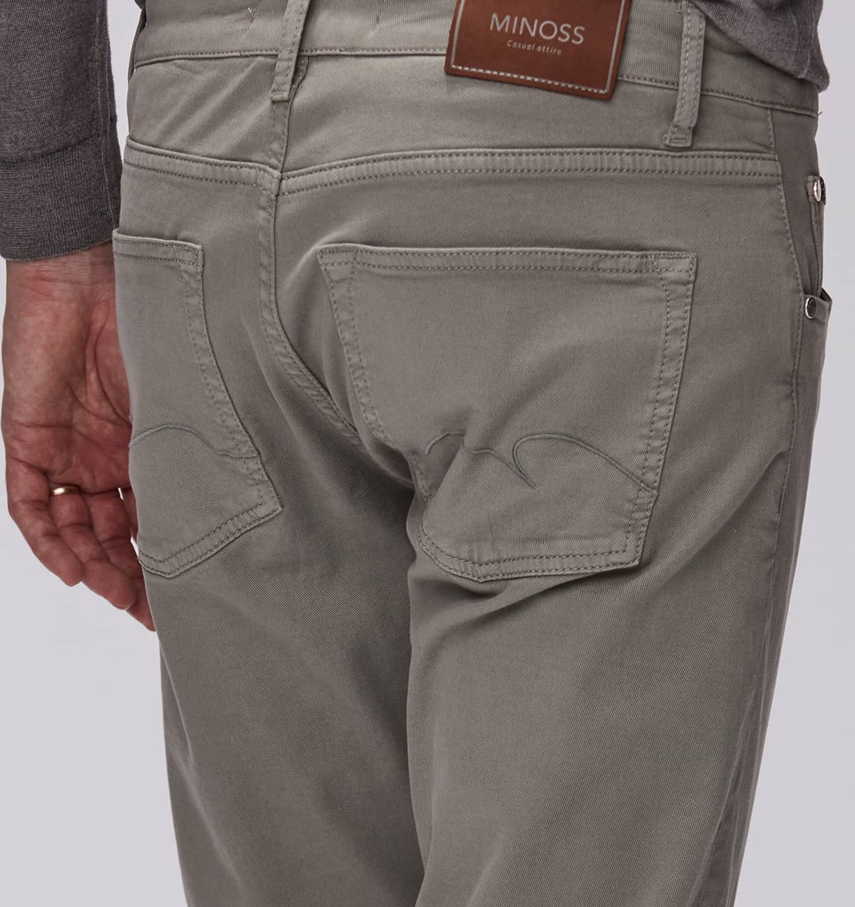 Minoss 5-Pkt Clyo Stretch 540 Dusty Green