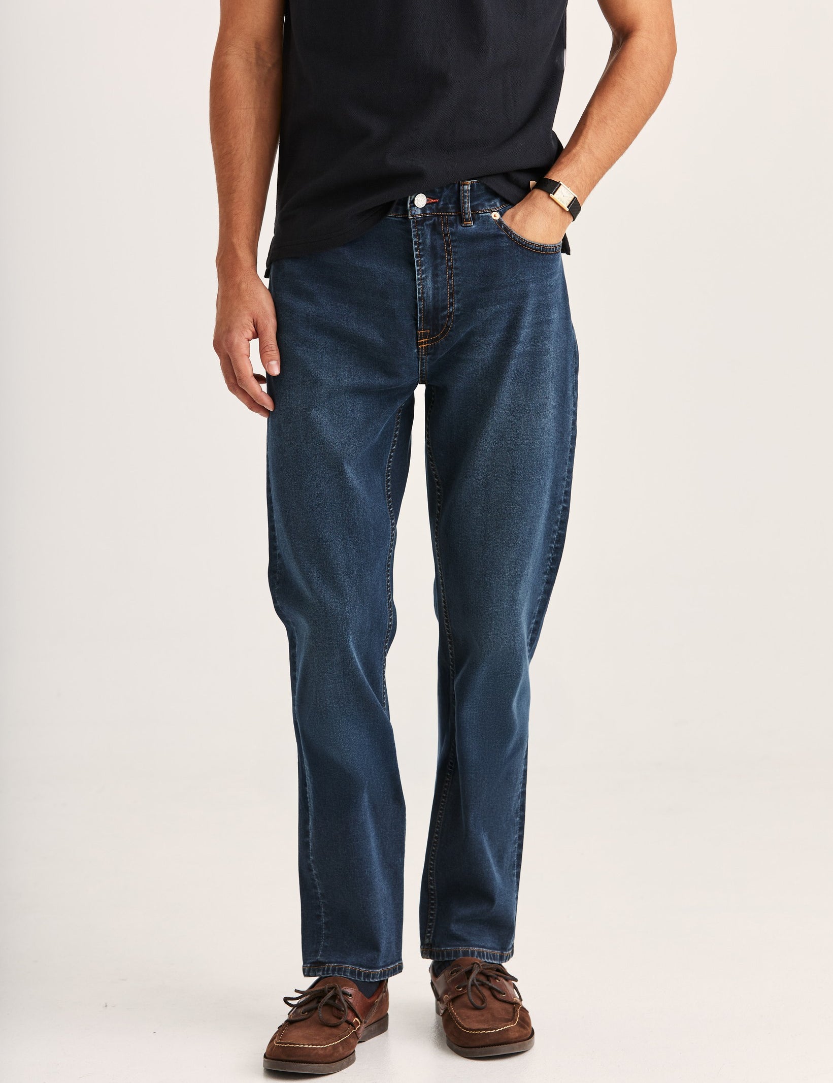 JAMES SATIN JEANS ONE YEAR WASH