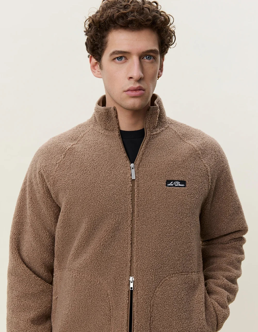 PATCH TEDDY JACKET