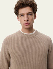 RIB CREWNECK KNIT