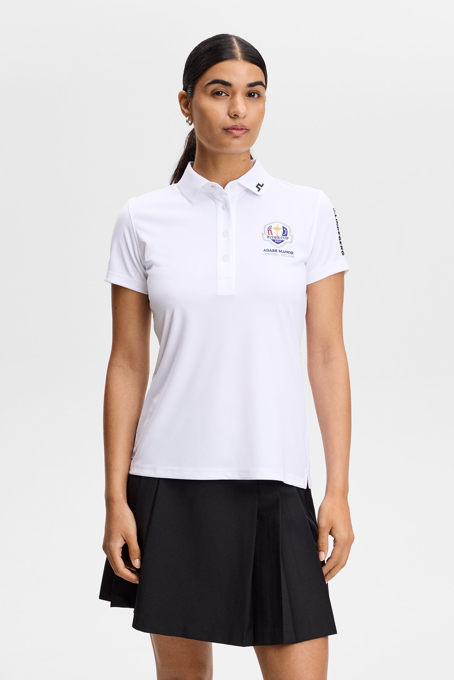 J.Lindeberg Tour Tech Polo, White