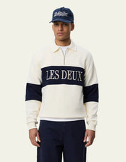 ZIPPER RUGBY SWEATSHIRT
