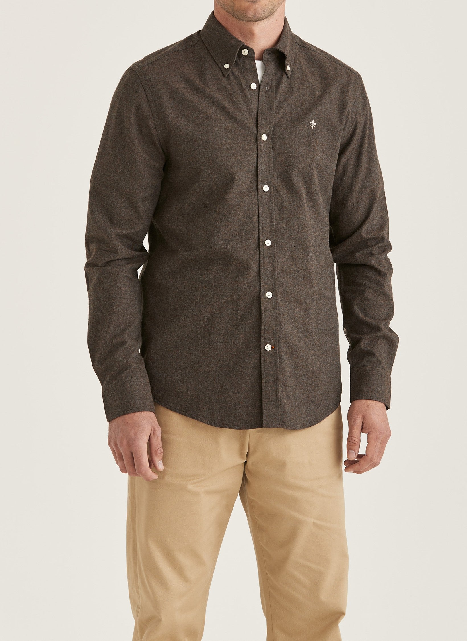 Watts Flannel Shirt 80 BROWN