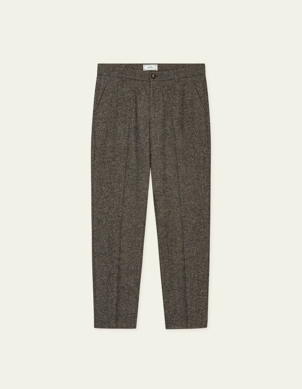 WOOL MELANGE REG SUIT PANTS