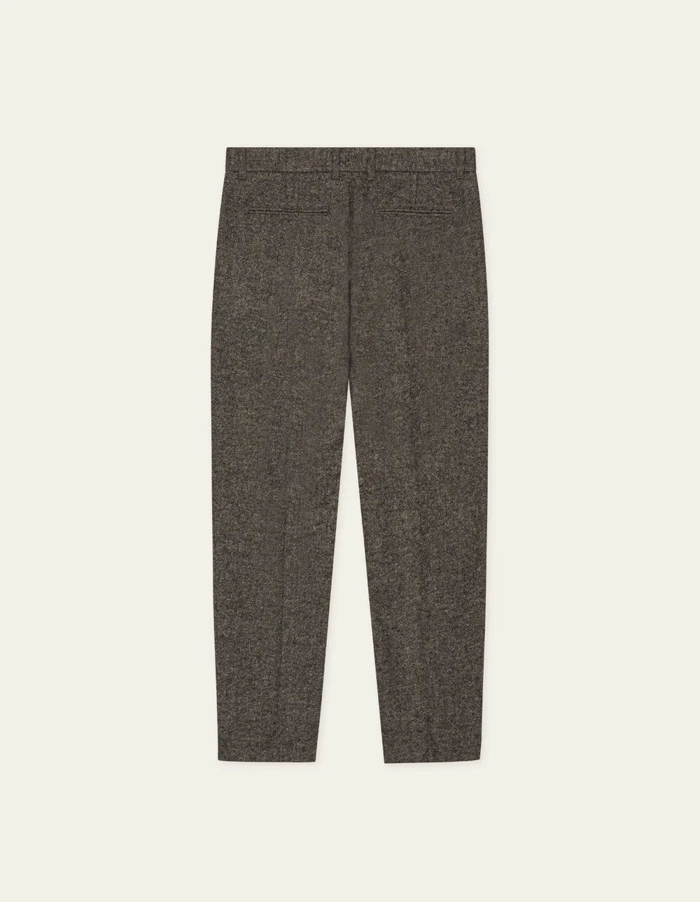 WOOL MELANGE REG SUIT PANTS