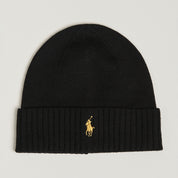 COLD WEATHER-HAT 008 BLACK/GOLD