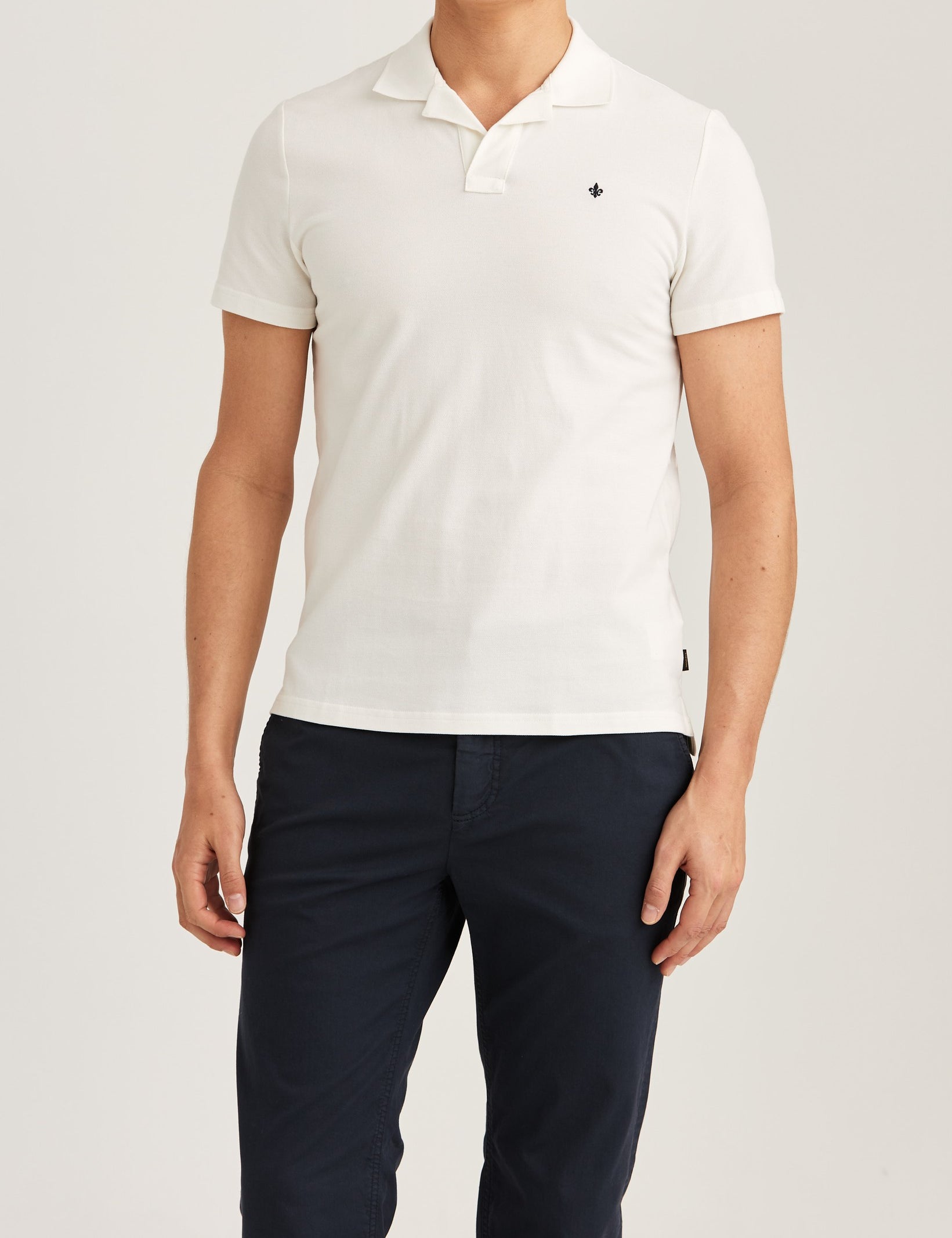 DYLAN PIQUE SHIRT 02 OFF WHITE