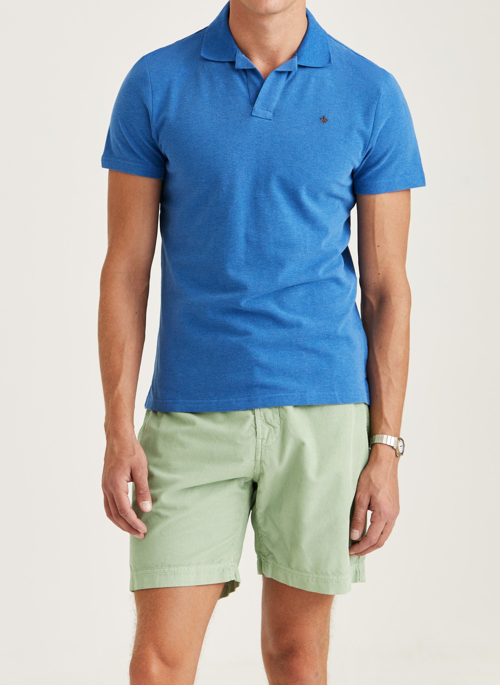 DYLAN PIQUE SHIRT 57 BLUE