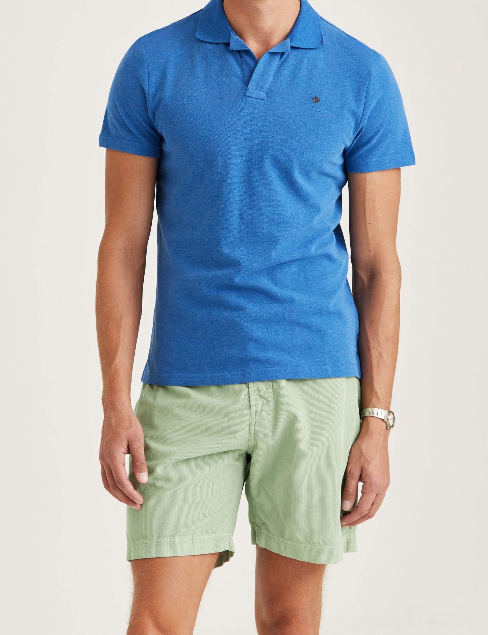 DYLAN PIQUE SHIRT 57 BLUE