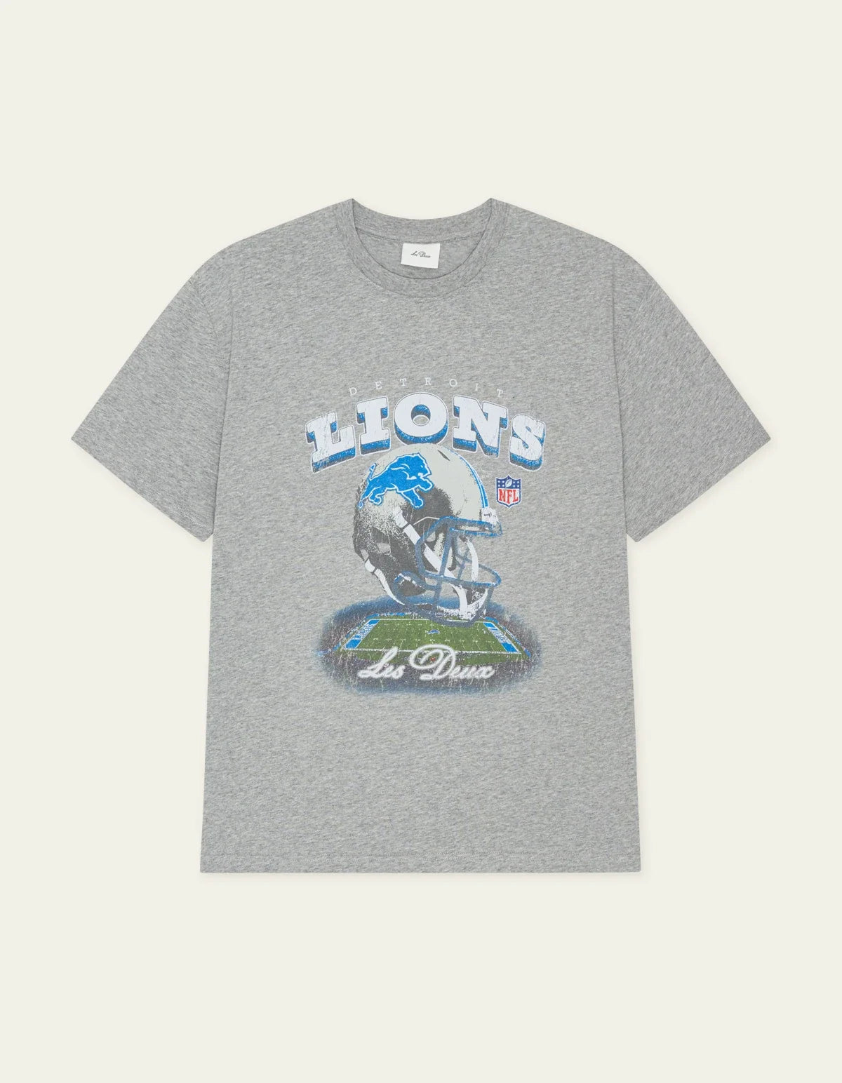 NFL DET T-SHIRT 320320 GREY MELANGE
