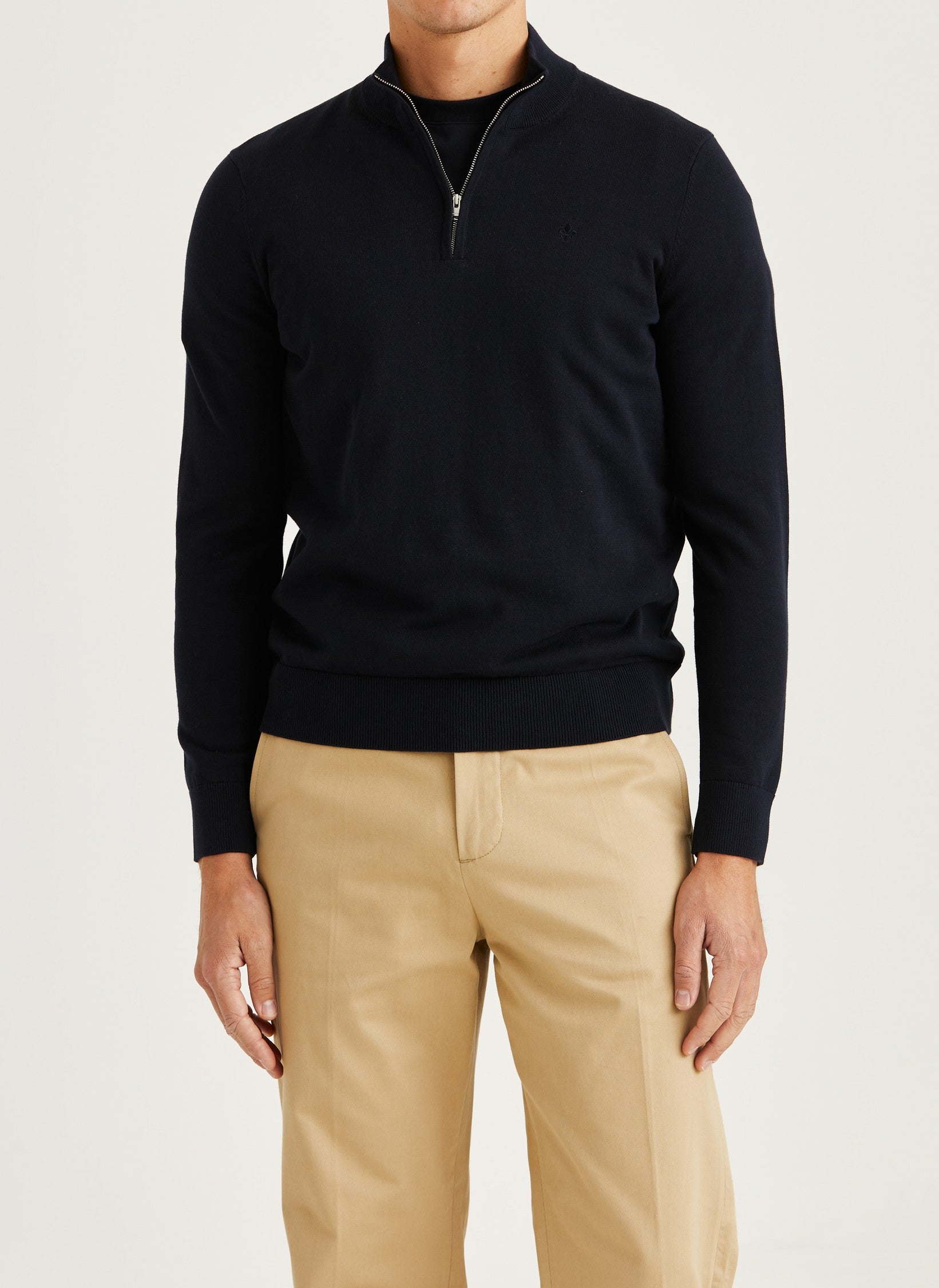 RILEY HALF ZIP 59 OLD BLUE