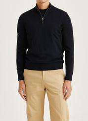 RILEY HALF ZIP 59 OLD BLUE
