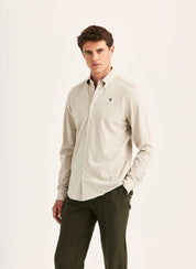 CAMDEN PIQUE SHIRT 05 KHAKI