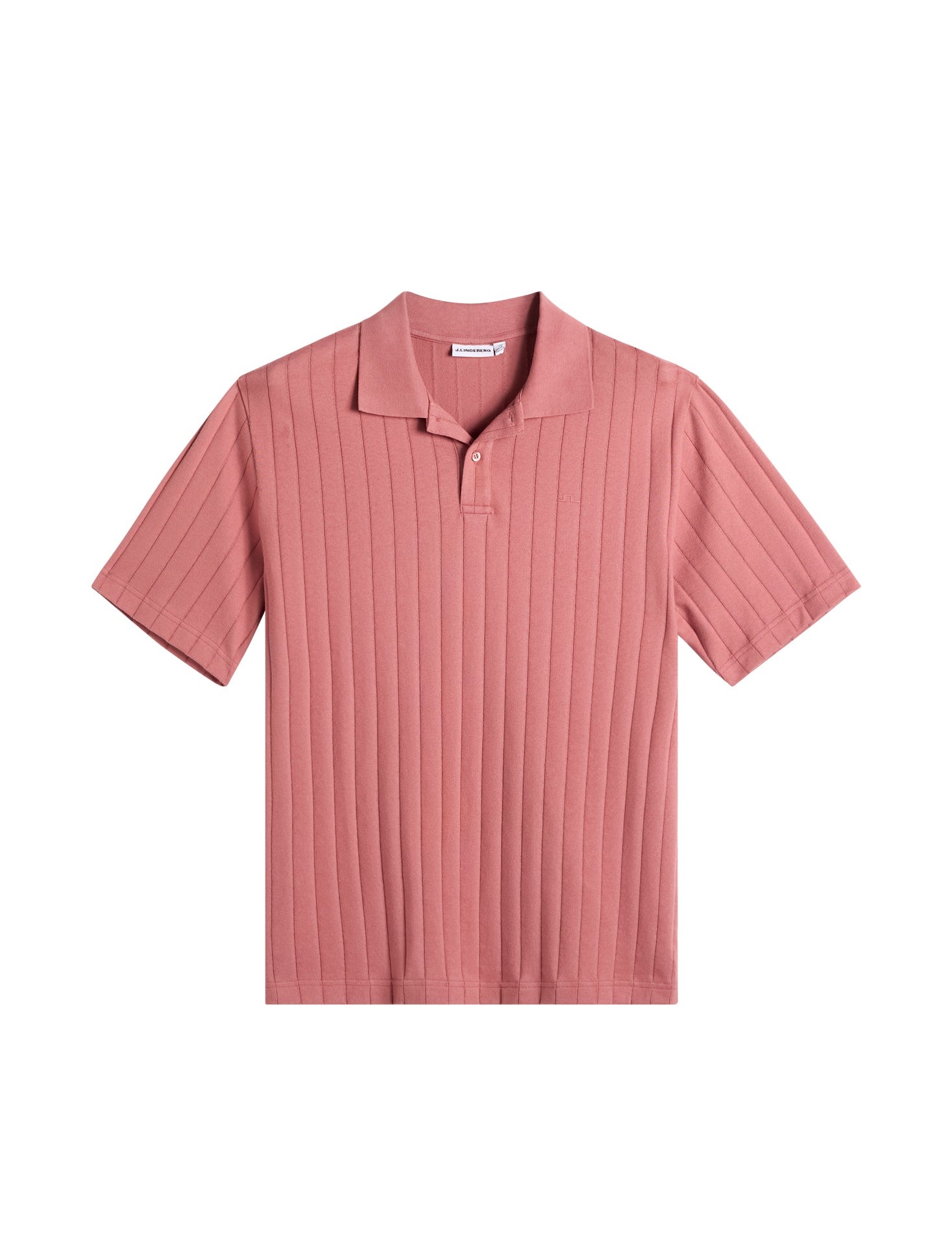 SIMON STRIPE POLO E195 WITHERED ROSE