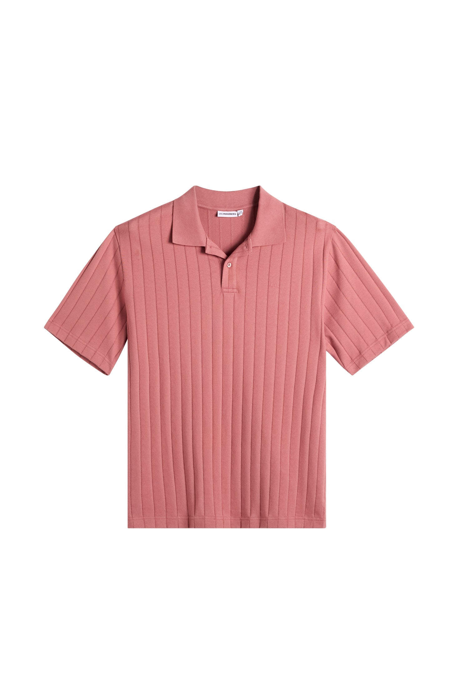 SIMON STRIPE POLO E195 WITHERED ROSE