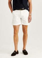 JEFFREY SUMMER CHINO SHORTS 02 OFF WHITE