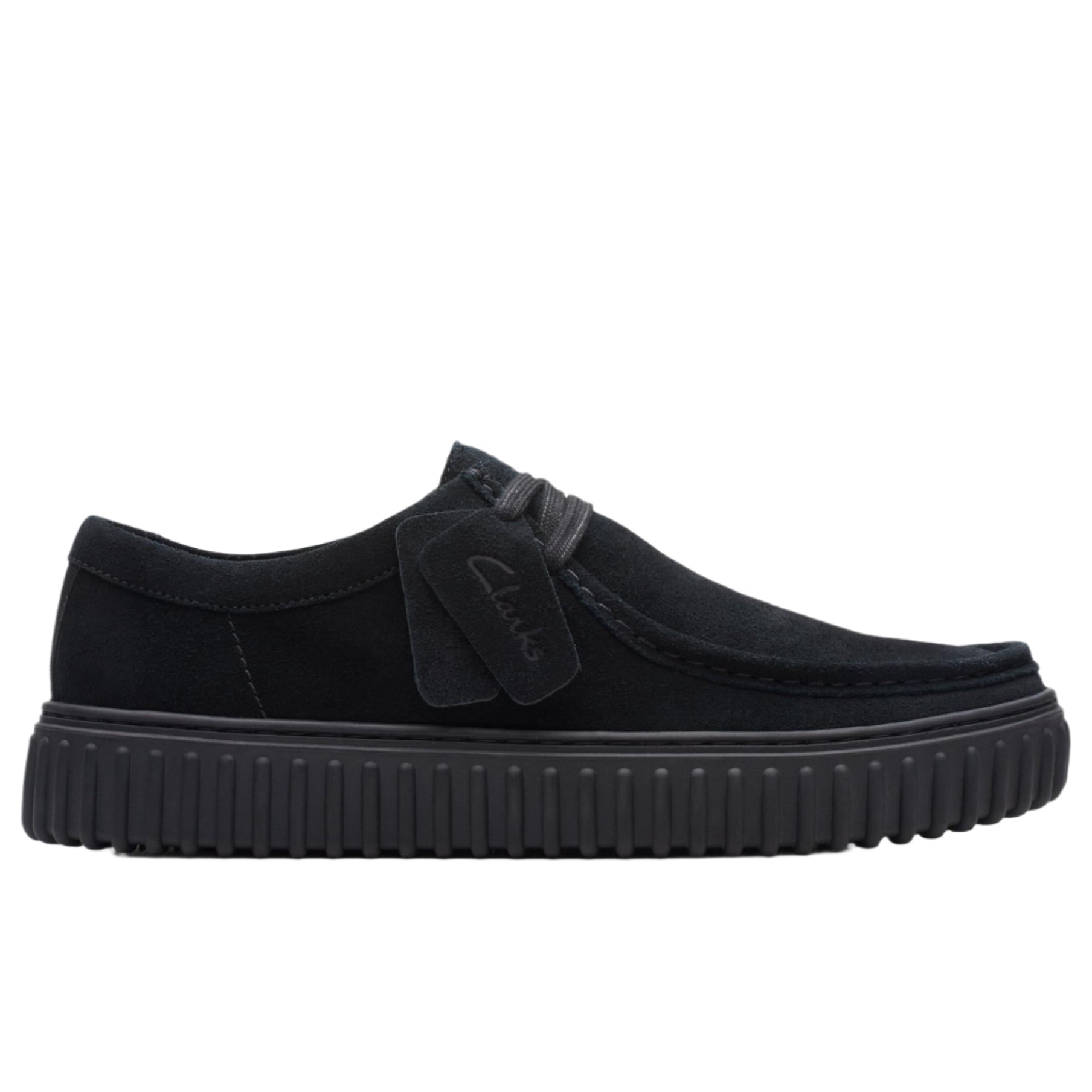 Clarks Torhill Lo 1219 BLACK SUEDE