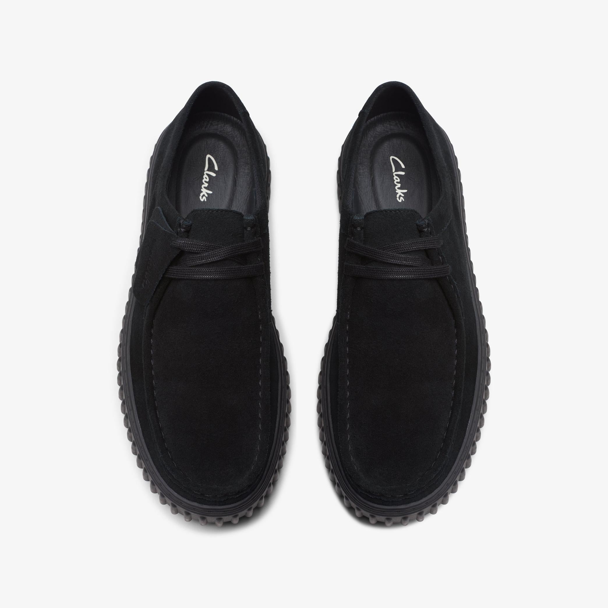 Clarks Torhill Lo 1219 BLACK SUEDE