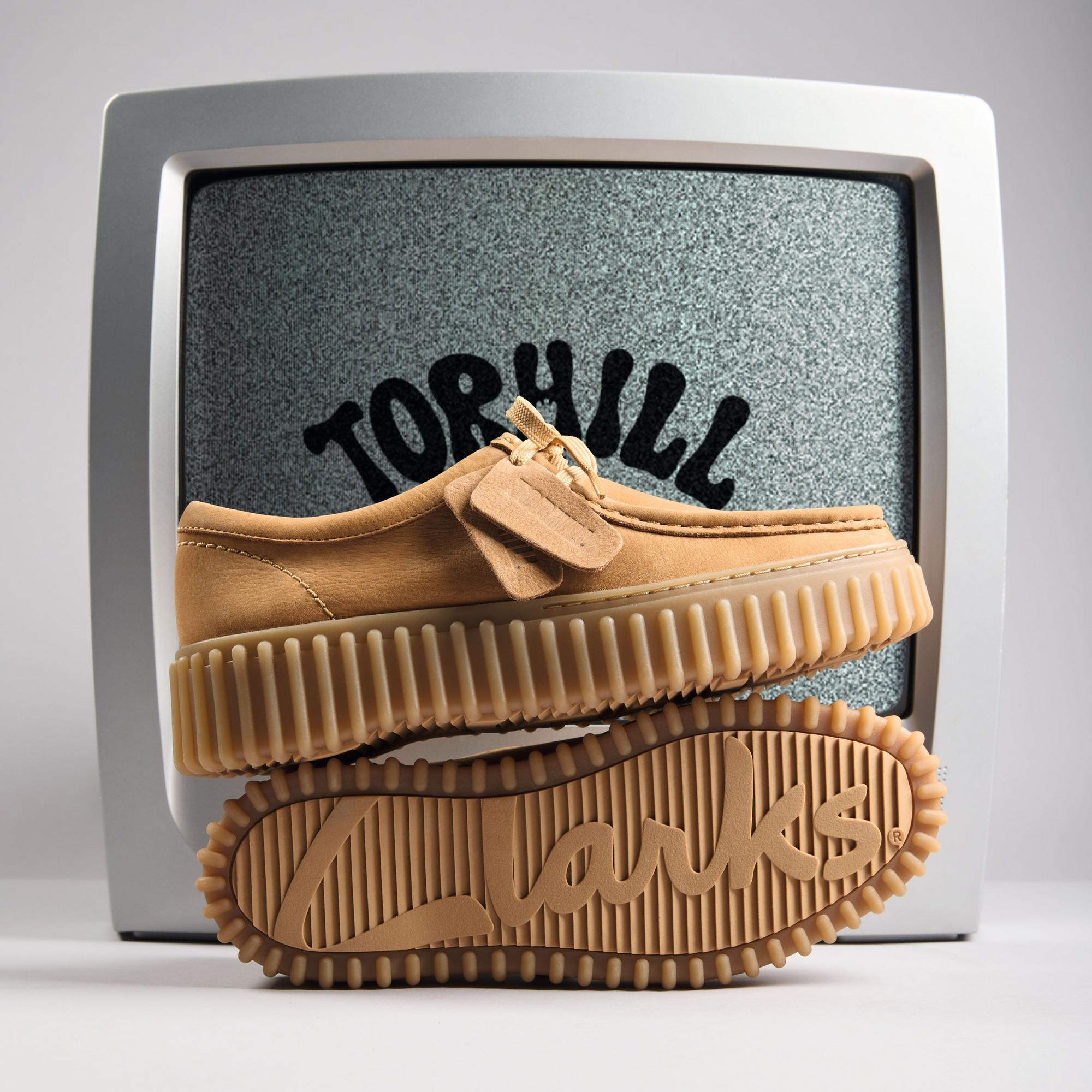 Clarks Torhill Bee 5246 LIGHT TAN NUBUCK