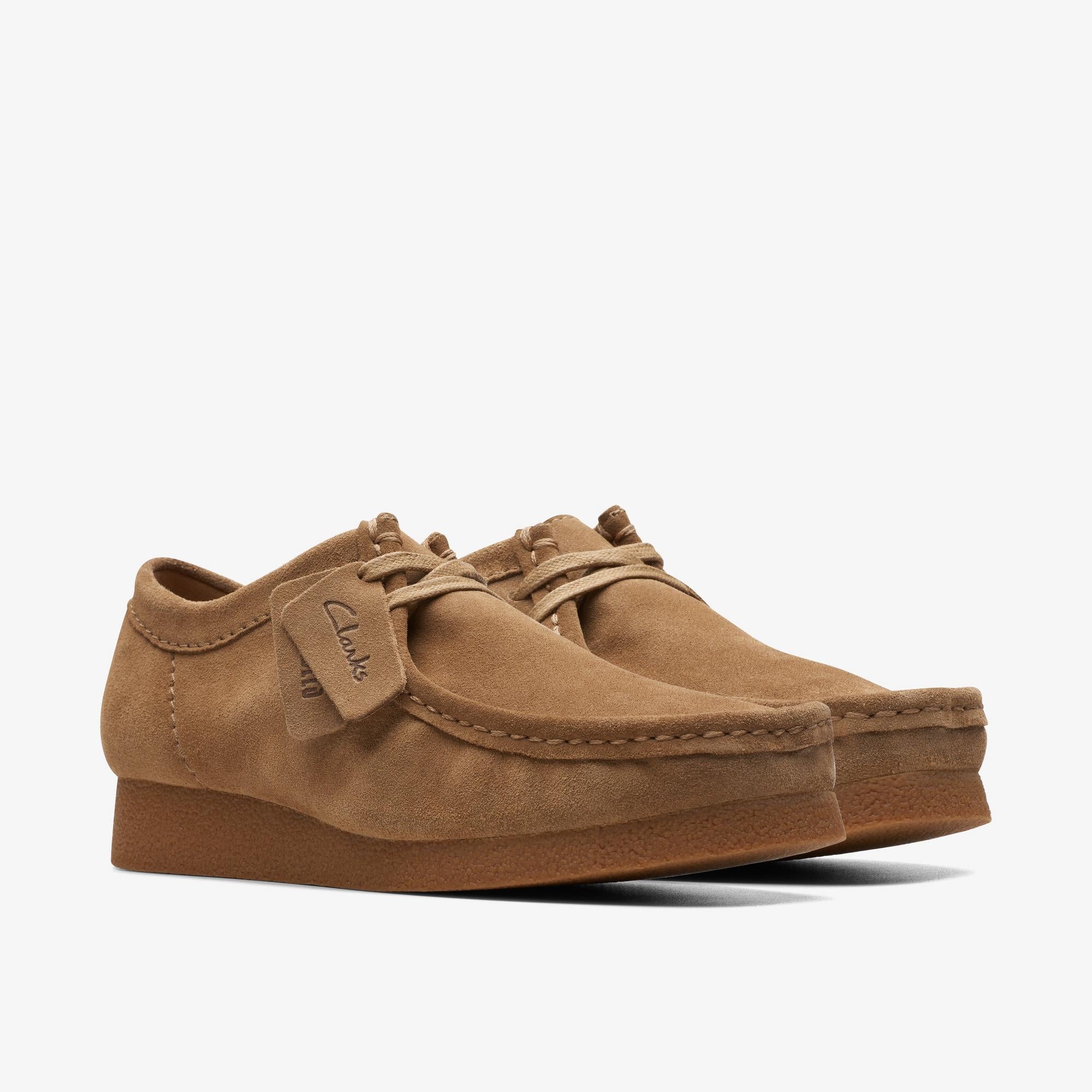 Clarks Wallabee EVO 5232 DARK SAND SUEDE
