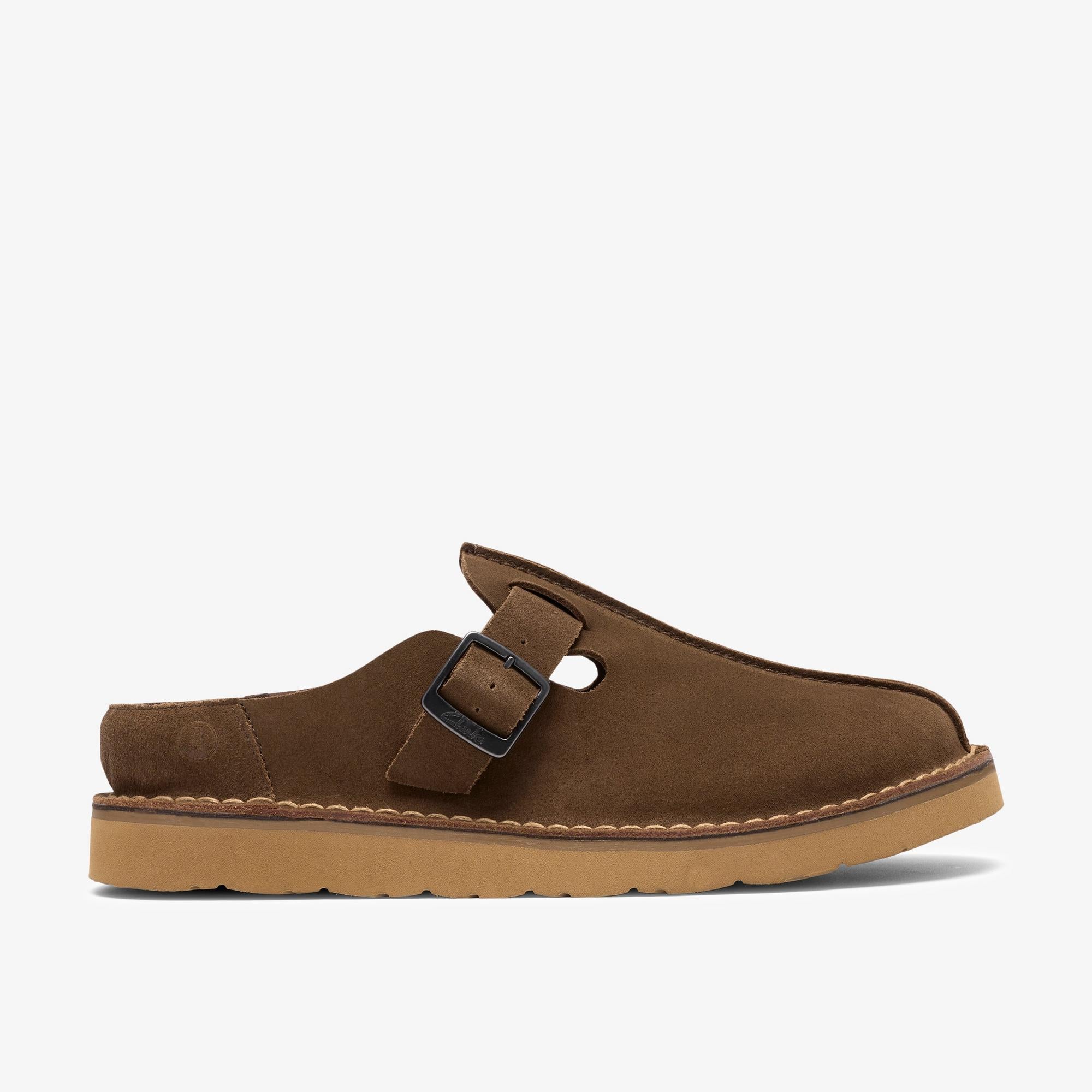 Clarks Solsbury Mule 5290A KHAKI SUEDE