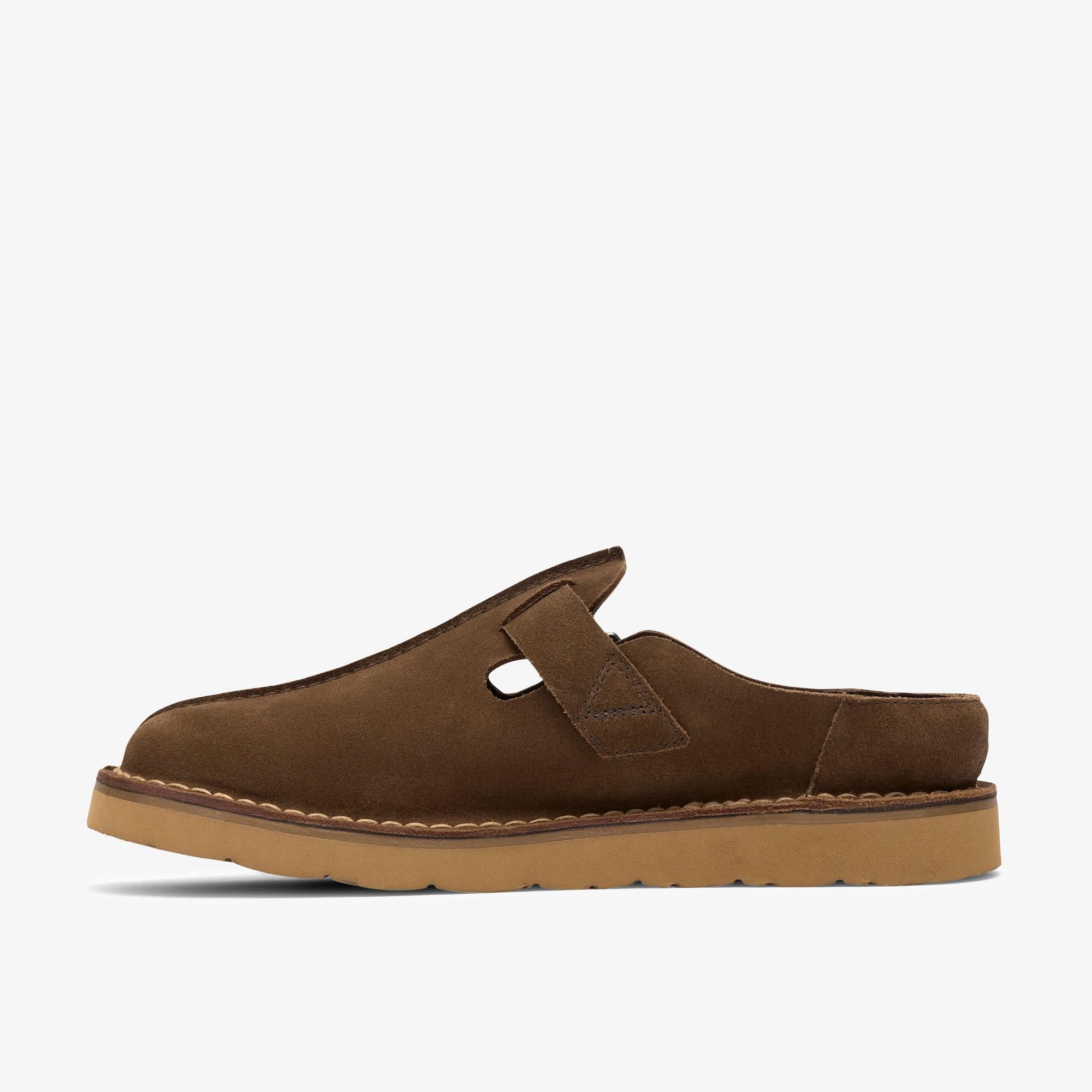 Clarks Solsbury Mule 5290A KHAKI SUEDE