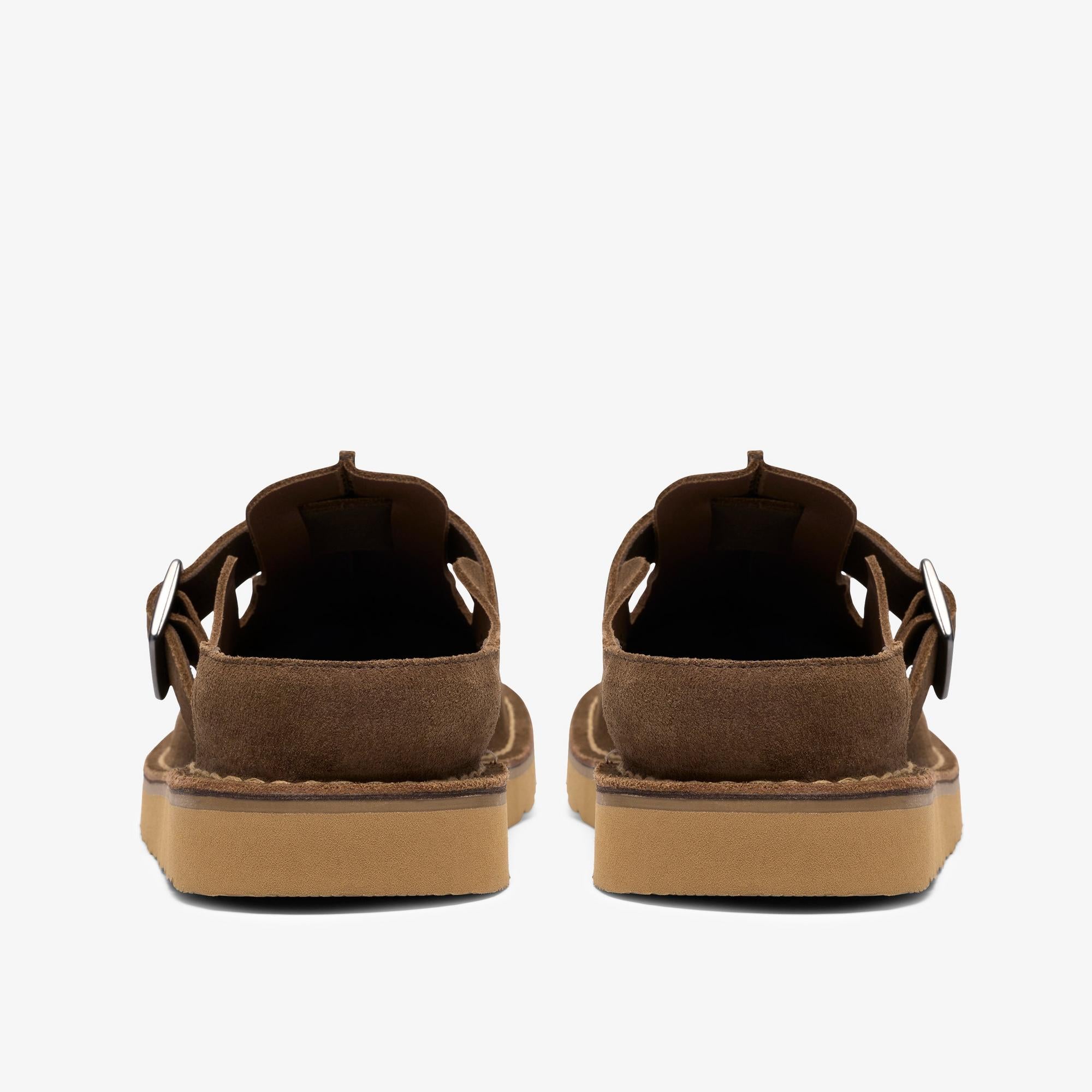 Clarks Solsbury Mule 5290A KHAKI SUEDE