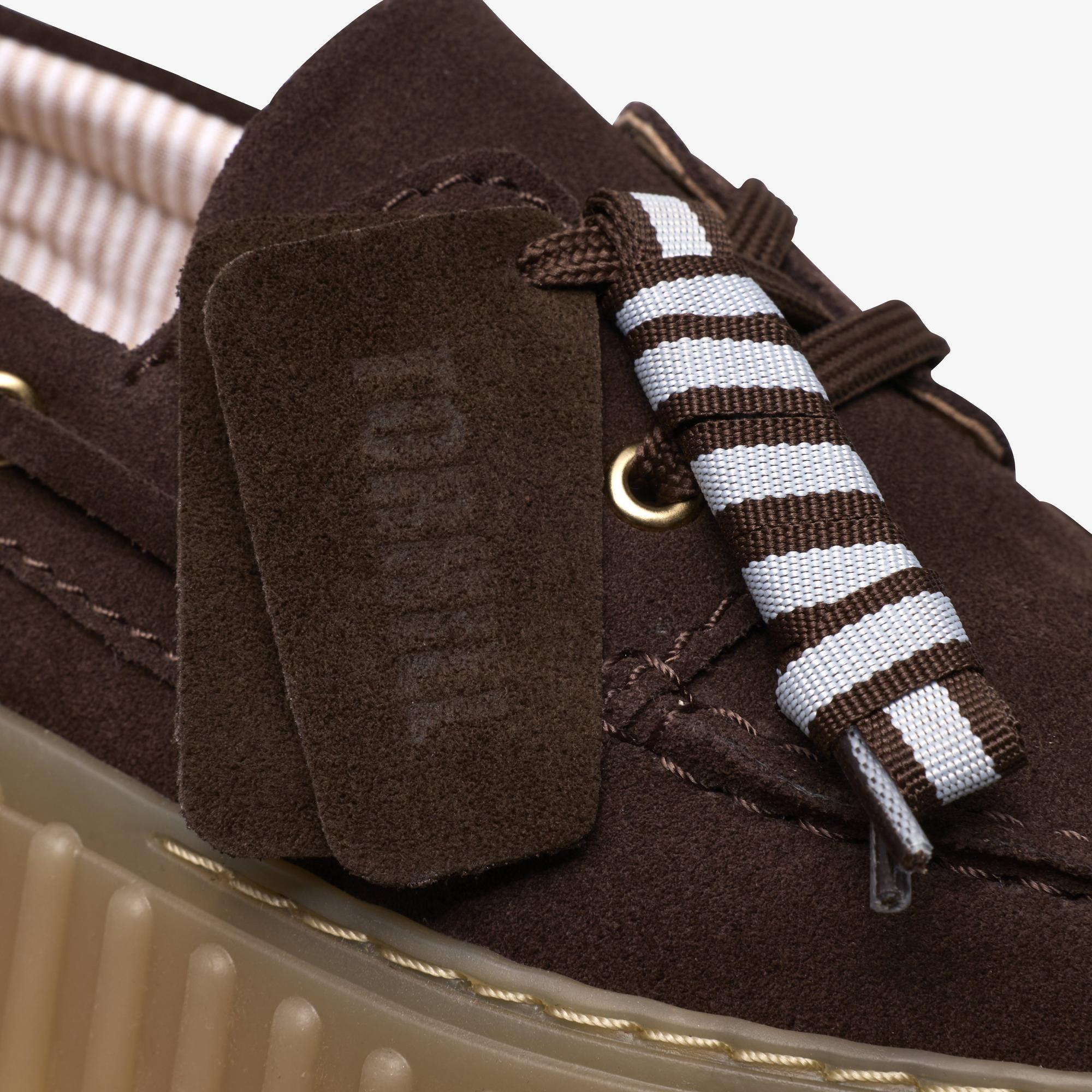 Clarks Torhill Boat 5230 DARK BROWN SUEDE
