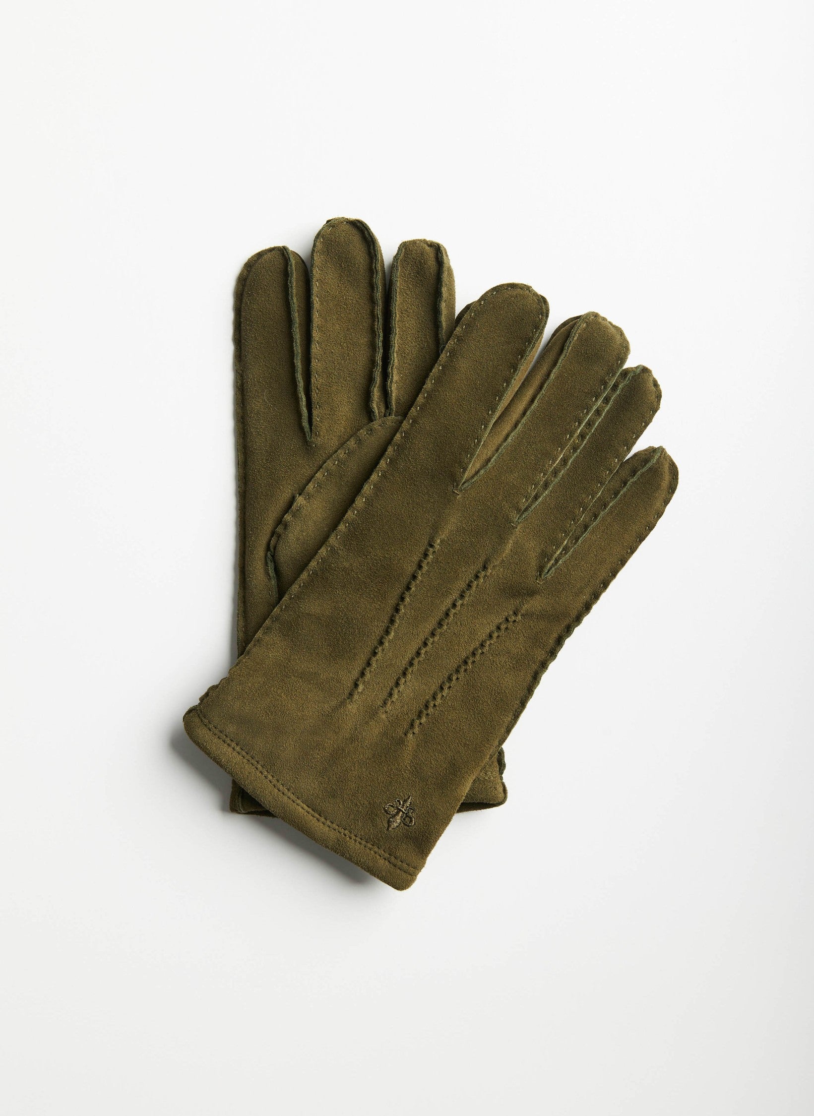 MORRIS SUEDE GLOVES 75 OLIVE