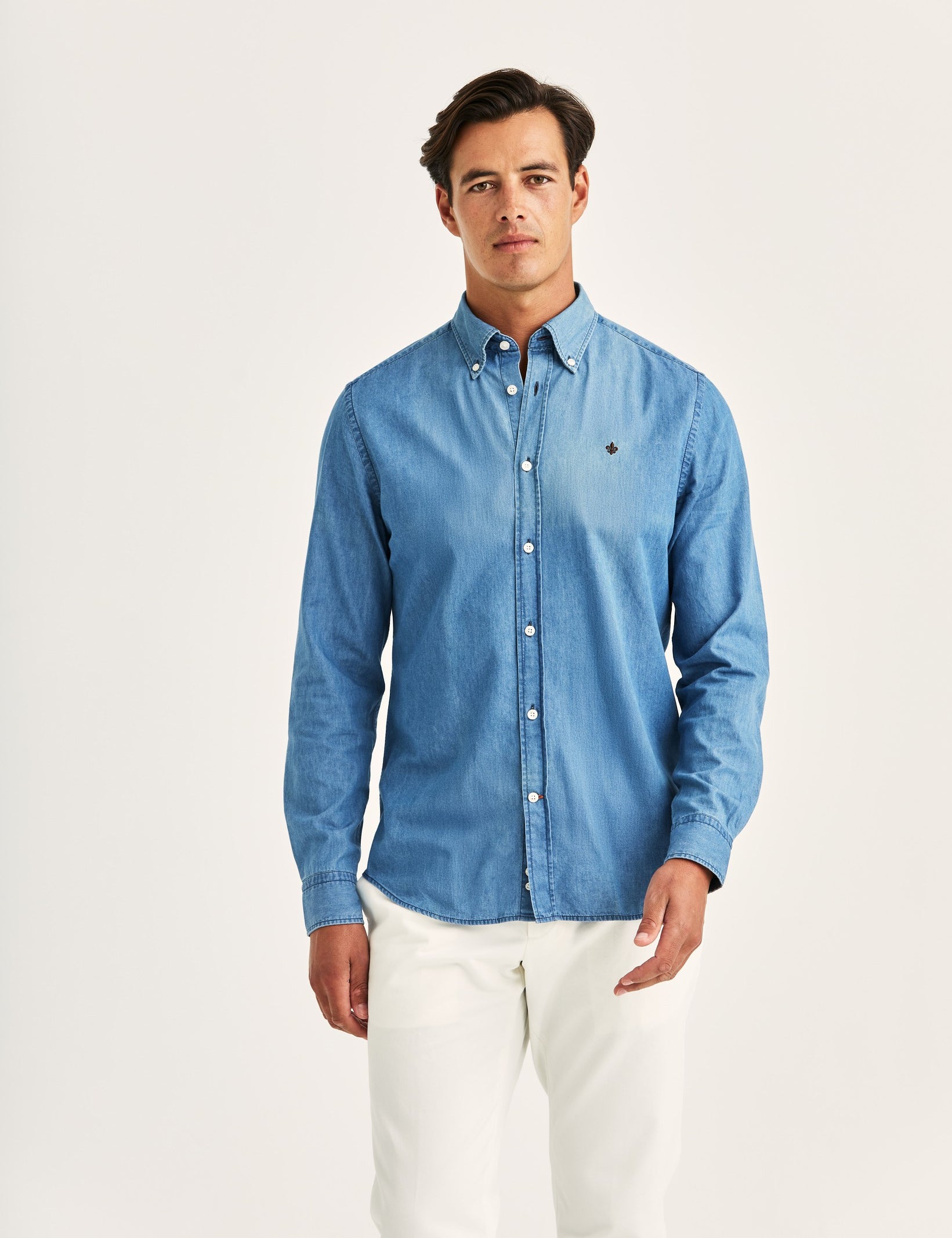 LIGHT DENIM SHIRT CLASSIC FIT BLUE