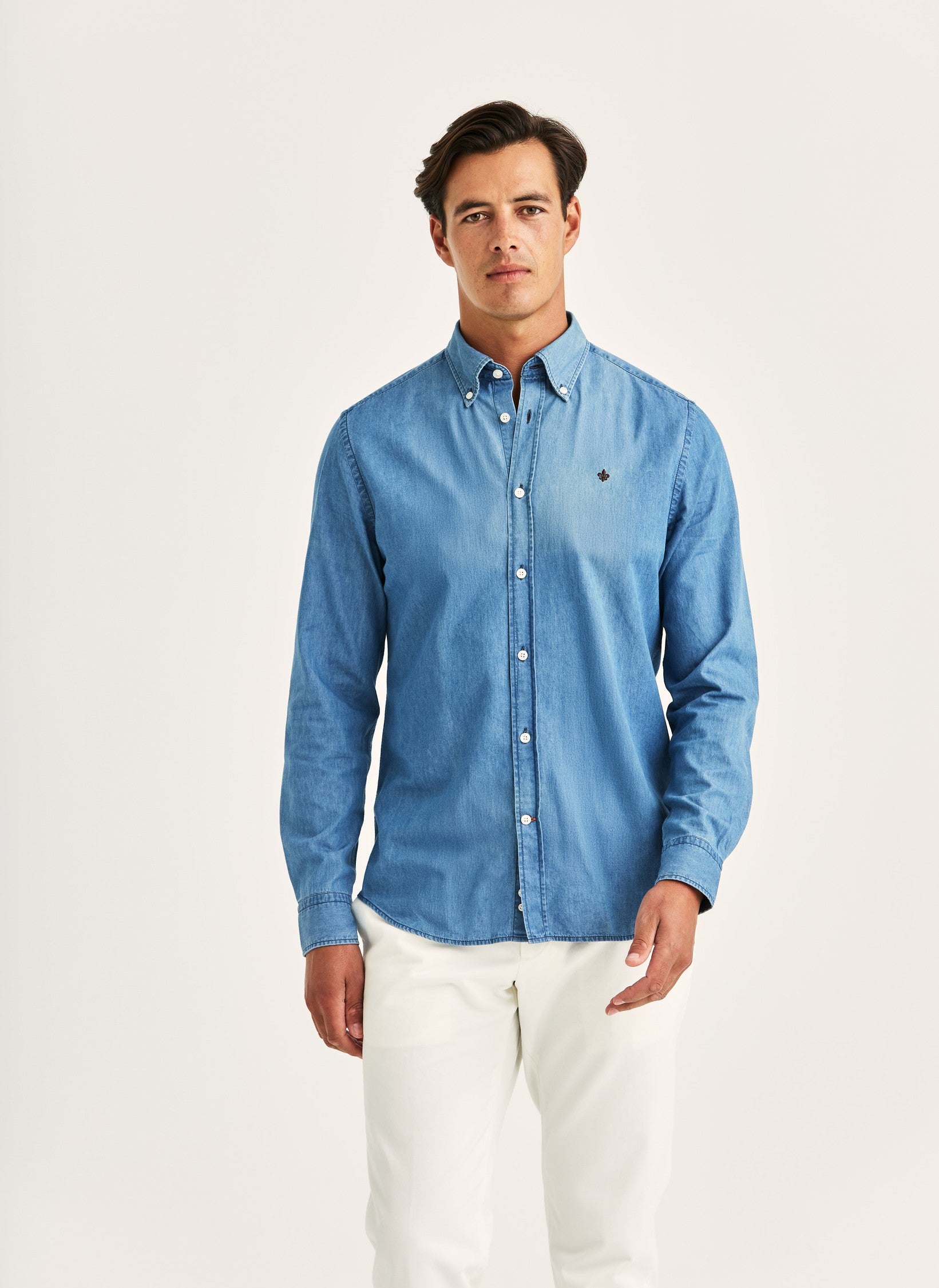 LIGHT DENIM SHIRT CLASSIC FIT BLUE