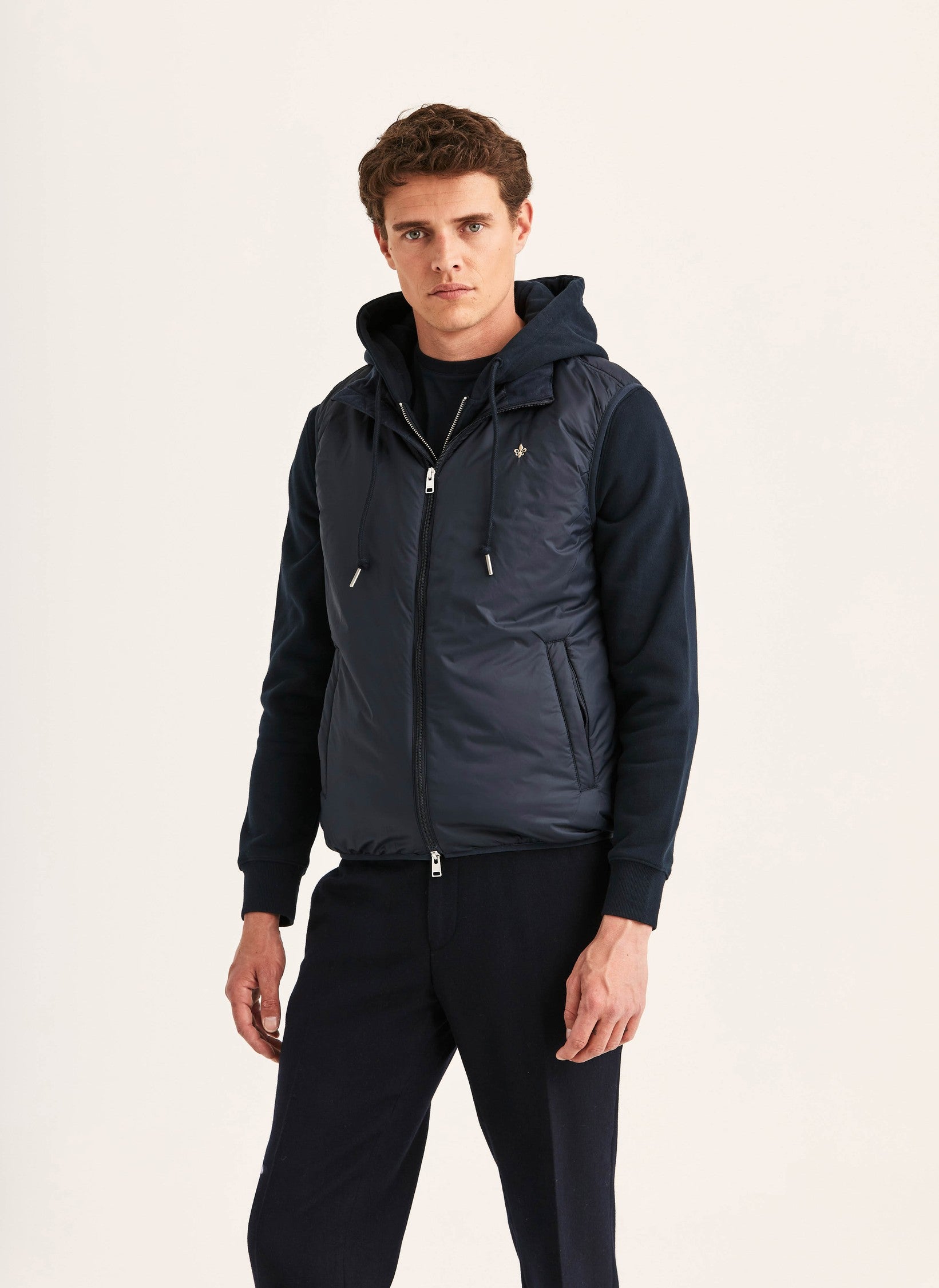 BRADLEY PADDED VEST 62 BLUE