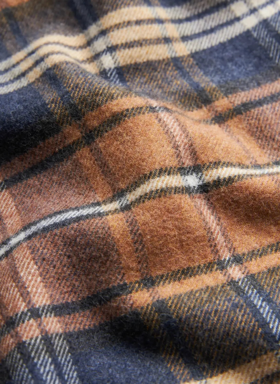 FLANNEL BIG CHECK SHIRT-SLIM