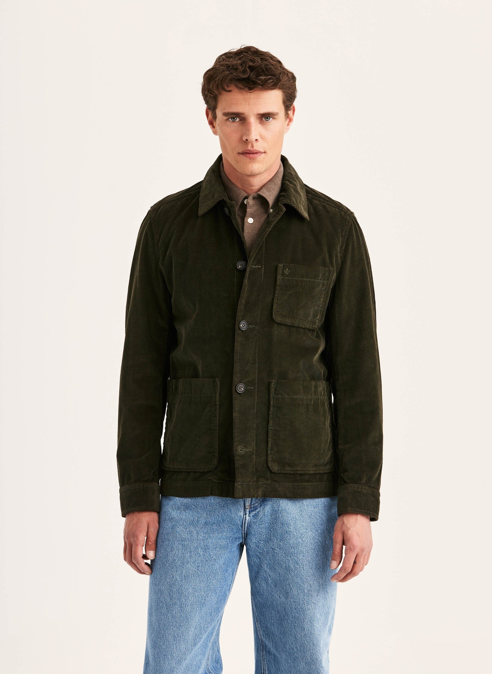 FENIX CORD SHIRT JACKET OLIVE