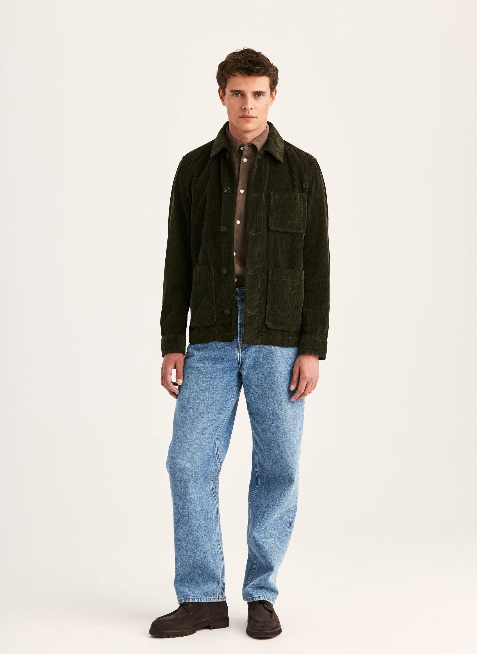 FENIX CORD SHIRT JACKET OLIVE