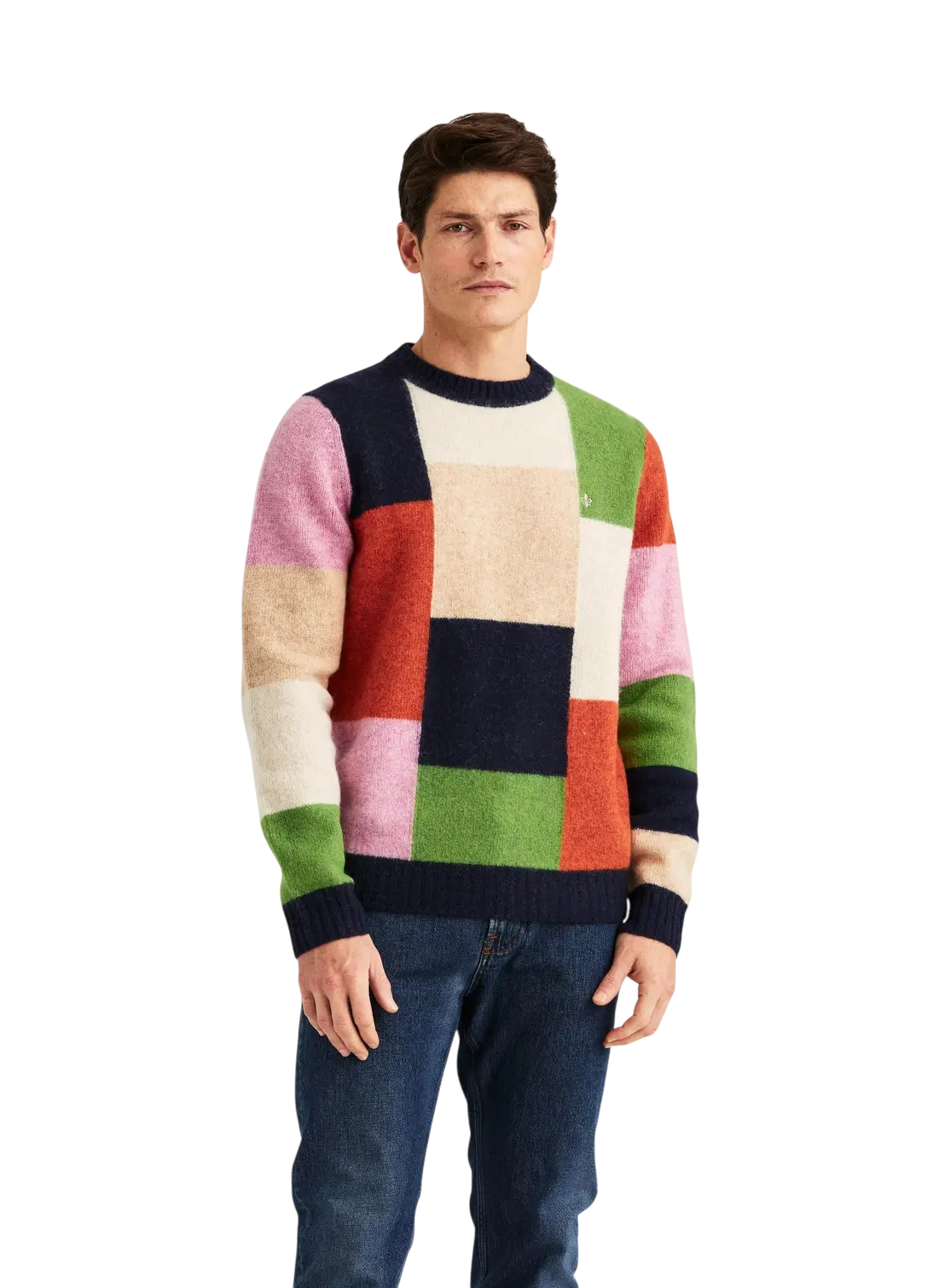 HUBERT SWEATER CHECKED